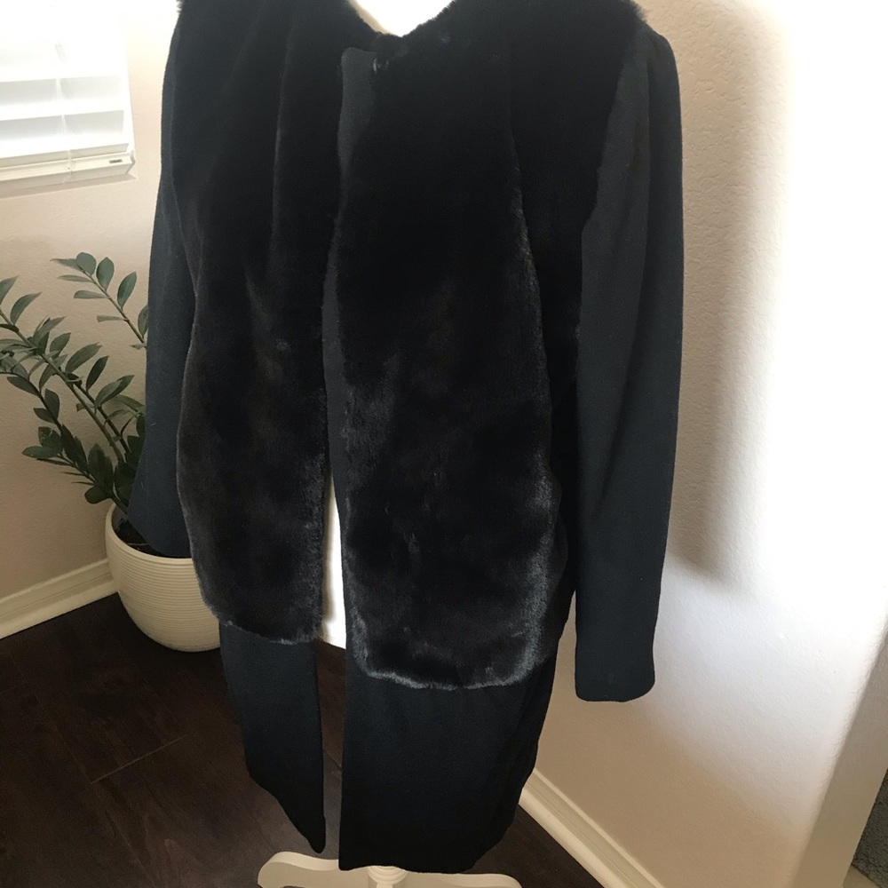 Vintage High end Helene London faux fur jacket